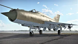 Iraqi MiG-21bis in Air RB Mode (War Thunder)