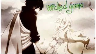 Zeref x Mavis │Fairy Tail Season 3│Зереф и Мавис │Хвост Феи 3 сезон 「AMV」- Wicked game