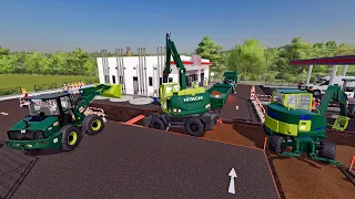 FS22 - Map The Old Stream Farm 076 🇩🇪🍓🌳 - Forestry, Farming and Construction - 4K