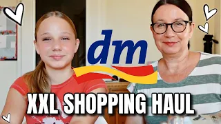 XXL dm HAUL 🫣 IHR HABT ES SO GEWOLLT | mit @HeyIsi ❤️ KLEINE FAMILIENWELT by SANDRA