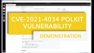 CVE-2021-4034 Polkit Vulnerability Demonstration