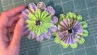 Rosette Flowers (Timesaver: make TWO at once)