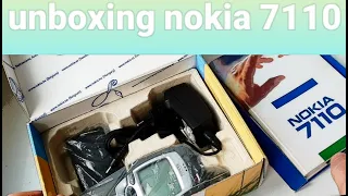 NOKIA 7110 Unboxing Retro Phone 1999-2000