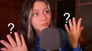 ASMR CAN YOU GUESS THE SOUND? W/ INVISIBLE TRIGGERS (difficult 😳)