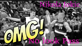 NO LOOK passes by Nikola Jokic | NBA BEST assist by Joker Academy