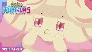 UK: Murdock and Alcremie | Pokémon Horizons: The Series | Official Clip