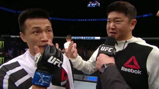 Fight Night Houston: Korean Zombie Octagon Interview