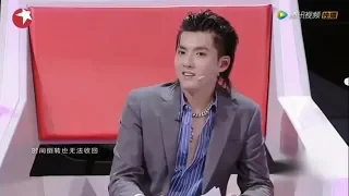 Reaction of kris to see the contestant sing and dance "Overdose" (EXO)