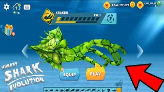 Hungry Shark Evolution  - KRAKEN SHARK - All 23 Sharks Unlocked 2020 - New Shark Coming Soon