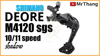 UNBOXING RD Shimano Deore M4120 | RD Deore M4120 SGS 10/11 Speed #SEPEDAVLOG