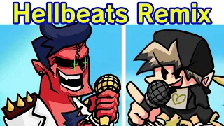 Friday Night Funkin' - Hellbeats Remixes VS Week 1 2 & 3 (FNF Mod/Hard) (FNF Remix Songs)