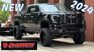 The FIRST 2024 GMC 2500 on a Mcgaughys 7-9 | 26x12s | CUTTING? | Denali