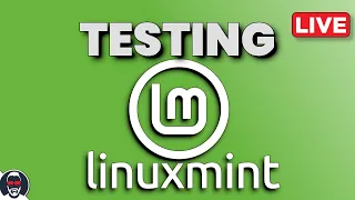 🔴 Linux Mint EDGE for gaming live install / optimization!