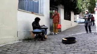 Уличные музыканты Ханг Париж |  Busker Hang Paris