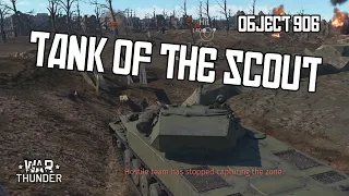 Tank of the Scout - Object 906 Experience | War Thunder Gameplay