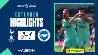 Extended PL Highlights: Spurs 0 Albion 1