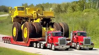 Extreme Dangerous Transport Operations Truck - World's Biggest Heavy Equipment Machine In Action
