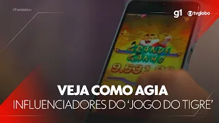 Veja como agia grupo de influenciadores do 'Jogo do Tigre' preso no Paraná #g1 #Fantástico