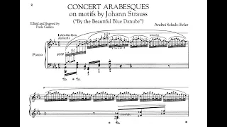 Schulz-Evler: Concert Arabesques on the motifs by Johann Strauss ("By the Beautiful Blue Danube")