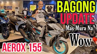 LATEST NEWS - Yamaha Aerox 155 - Standard Mas Mura na Presyo ? Alamin binago sa Features!