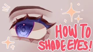 [Tutorial #4] How to shade anime eyes 2024 ⭐ // Ibispaint X tutorial