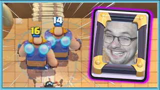 🤣 INSANE DECK WITH 16 LVL ELECTO GIANT / Clash Royale
