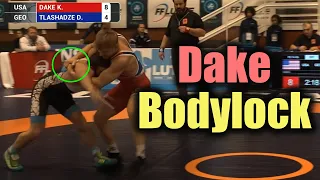 Kyle Dake Underhook/Bodylock Match Study [Excerpt]