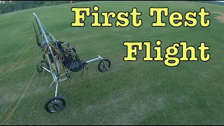 1st Test Flight of a Home Built Flying Machine