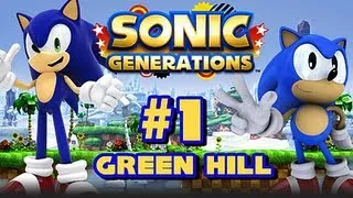 Sonic Generations PC - (1080p) Part 1 - Green Hill Zone