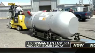 B53 Nuclear Bomb dismantled in Amarillo Texas