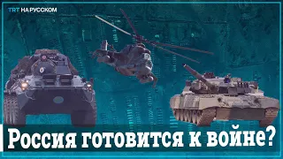 Российская военная техника на границе с Украиной и в Крыму из космоса