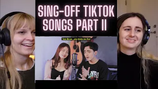 SING-OFF TIKTOK SONGS Part II RZD Reaction (You Broke Me First, De Yang Gatal Gatal Sa) Mirriam Eka