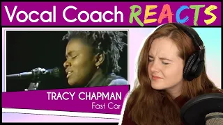 Vocal Coach reacts to Tracy Chapman - Fast Car (Live)