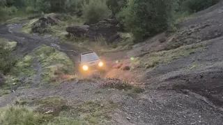 Toyota RAV4 hill-climb