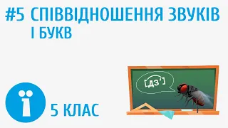 Співвідношення звуків і букв #5