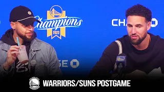 Steph, Klay, Looney x Coach Kerr React To Warriors/Suns | March 13, 2023