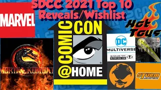 My Top SDCC 2021 Toy Reveals This Year !! Mezco ! Maffex! Hot Toy!!