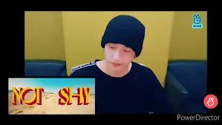 Bangchan react to ITZY 'NOT SHY'