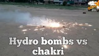 Hydro bomb cracker ke circle mey chakri firecrackers video ( xplosive xperiment )