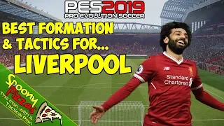 PES 2019 | Best Formation & Tactics for Liverpool | 4K HDR