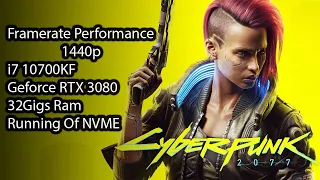 How well does Cyberpunk run on a 10700K with an RTX 3080