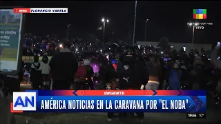 📺 Una caravana de motos escolta a la mamá de "El Noba" 🙌