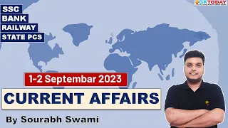 1- 2 September 2023 Current Affairs by GK Today | GKTODAY Current Affairs - 2023