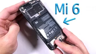 Mi 6 Teardown - Splash Proof Analysis - Clear Back Mod!