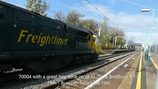 Trains and tones at Acton Bridge ft 86, 90, 88, 70, 66, 67 and much more!