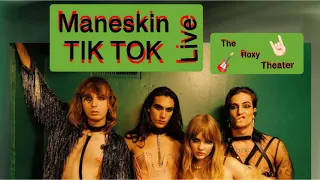 The Roxy | Maneskin TikTok live debut L.A. performance | November 13