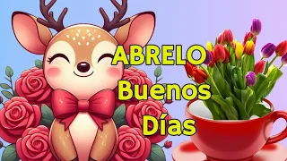 Mensaje de BUENOS DÍAS Feliz Jueves Saludos de buenos días Reflexión Frases Ábrelo Para ti