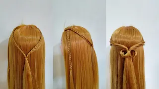 beautiful hairstyles for college || college hairstyles || reet fashion tips