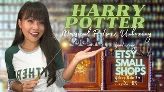 HARRY POTTER MAGICAL POTIONS UNBOXING | LOVE POTION | ETSY | Galaxy Rain Art | Prop Man UK