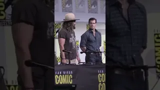 Henry Cavill Cameo In Black Adam And Man Of Steel 2 Announcement In Comic Con...